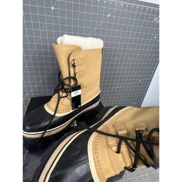 Sorel Caribou Men’s Waterproof Insulated Winter Boot Size 11 NEW - Picture 8 of 10